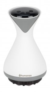 AD Accessories Masażer antycellulitowy z funkcją bańki chińskiej Humanas DermaSmooth Revive EMS - biały 7