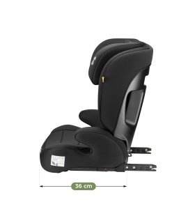 Fotelik samochodowy Ecotoys Fotelik Samochodowy 15-36Kg Isofix Tulano I-Size Czarny Poddupnik 100-150Cm 11
