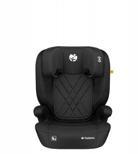 Fotelik samochodowy Ecotoys Fotelik Samochodowy 15-36Kg Isofix Tulano I-Size Czarny Poddupnik 100-150Cm 9