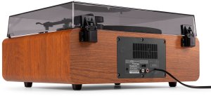 Gramofon Audizio Gramofon HIFI BT Laredo ciemnobrązowy Audizio one size 15