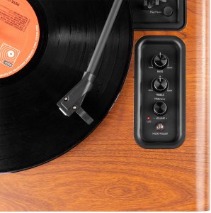 Gramofon Audizio Gramofon HIFI BT Laredo ciemnobrązowy Audizio one size 18