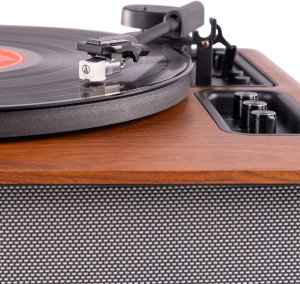 Gramofon Audizio Gramofon HIFI BT Laredo ciemnobrązowy Audizio one size 20