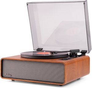 Gramofon Audizio Gramofon HIFI BT Laredo ciemnobrązowy Audizio one size 7
