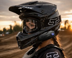 Farrot interkom motocyklowy x2 zestaw 2 szt do 2 kasków bluetooth 5.3 500m anc 100km/h 7