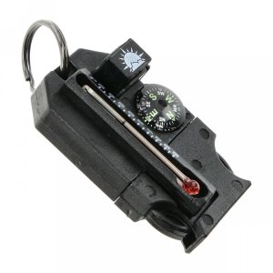 Sunco Multitool Sun Co. Outsider 4w1 z termometrem, kompasem, gwizdkiem alarmowym i krzesiwem 3