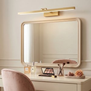 Kinkiet Toolight Kinkiet łazienkowy LED APP1865-1W 80 cm Złoty Szczotkowany 4