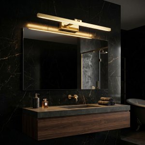 Kinkiet Toolight łazienkowy LED APP1862-1W 80 cm Złoty 6
