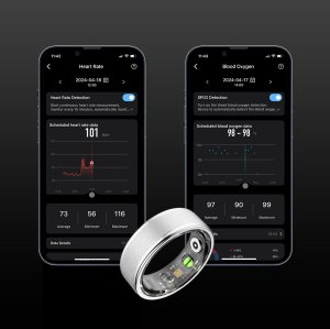 Smart Ring Oura Ring Smartring OneRing 62mm srebrny SR01SL-62 5