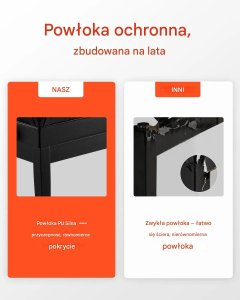 Korbi Ławka do pianina regulowana 51-59cm z pojemnikiem tapicerowana drewniana 7