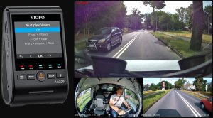 Wideorejestrator Viofo Wideorejestrator VIOFO A329S 2CH GPS 12