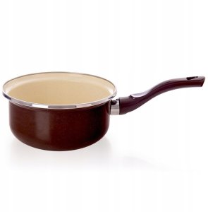 Sapir Rondel emaliowany BROWN 16 cm, 1 l 2