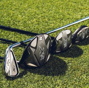 CALLAWAY Zestaw kijów do golfa CALLAWAY XR-26 (12 kijów z torbą standbag/na nóżkach czarno-srebrna, szafty grafitowe regular) 19