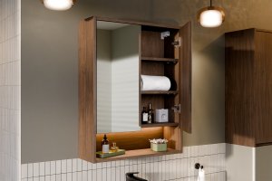 Lustro Stamar Szafka z lustrem 80cm 2 drzwi 2