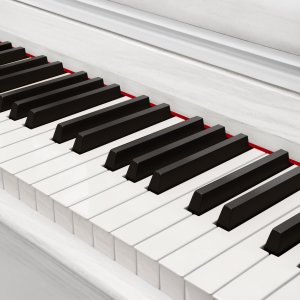 Kruger&Matz Pianino cyfrowe białe 88 klawiszy klawiatura ważona poli 256 Kruger&Matz 3