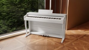 Kruger&Matz Pianino cyfrowe białe 88 klawiszy klawiatura ważona poli 256 Kruger&Matz 6