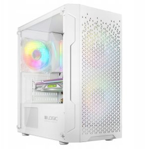 Komputer Netcom BIAŁY GAMINGOWY DO GIER RYZEN 5 5600 16GB RTX 5050 8GB M.2 1TB W11 3xRGB 2