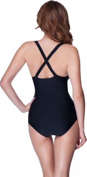 Aqua-Speed Kostium kąpielowy Greta czarno-zielony roz. 42 (AquaSpeed5533) 2