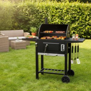 Palenisko ogrodowe Klausberg Grill ogrodowy, zaawansowane, pełna kontrola grillowania, klausberg 7