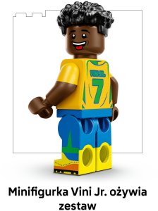 LEGO Editions Football Vini Jr. — piłkarskie momenty (43027) 5