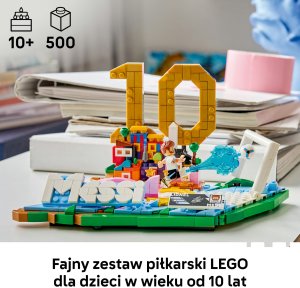 LEGO Editions Lionel Messi — piłkarskie momenty (43011) 2