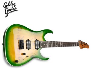 Golden Guitar Gitara elektryczna  superstrat -Golden Guitar Strat2 zielony one size 13