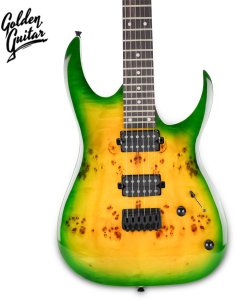 Golden Guitar Gitara elektryczna  superstrat -Golden Guitar Strat2 zielony one size 4