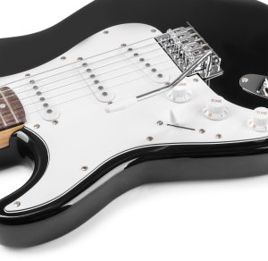 Max Zestaw: Gitara elektryczna GigKit Max czarna + wzmacniacz akcesoria one size 8