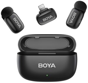 Mikrofon Boya Mikrofony BOYA mini 2-01 bezprzewodowe 2.4GHz USB-C - czarne 6