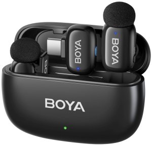 Mikrofon Boya Mikrofony BOYA mini 2-01 bezprzewodowe 2.4GHz USB-C - czarne 7