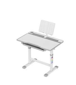 Mark Adler Biurko Regulowane Dziecięce Study 3.0 Grey 54-76Cm 3