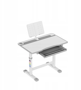 Mark Adler Biurko Regulowane Dziecięce Study 3.0 Grey 54-76Cm 6