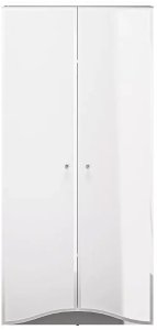 ML Meble Szafa BLANC 08 2D biały połysk ML MEBLE 4