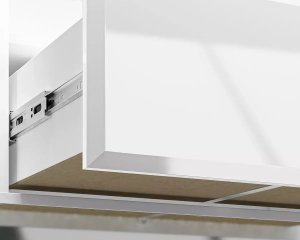 ML Meble Szafka RTV BLANC 03 1D2S 160 biały połysk ML MEBLE 5