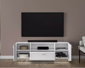 ML Meble Szafka RTV BLANC 03 1D2S 160 biały połysk ML MEBLE 8