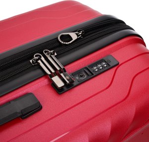 SwissBags Średnia walizka SwissBags Ibiza 65 cm czerwony 6
