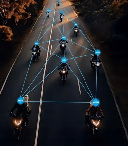 Ejeas Interkom Motocyklowy EJEAS X10 MESH 4.0 + Bluetooth + 5G zasięg 1,5 km 10