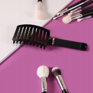 MOHI SISTER YOUNG_Zoco Hair Brush szczotka do włosów z włosiem dzika Black 4