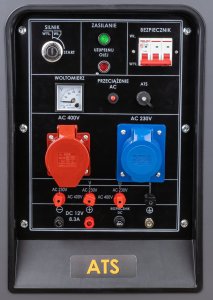 Agregat Powermat Agregat PRĄDOTWÓRCZY Diesel 18kW 230V 400V 12V ATS PM-AGR-18000MD 9
