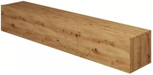 Fabryka Mebli Akord Szafka RTV GABI 160cm dąb artisan wisząca KOCOT MEBLE 3