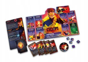 Lucky Duck Games GRA MARVEL DICE THRONE : CYCLOPS, GAMBIT, JEAN GRAY, ROGUE- LUCKY DUCK GAMES 3