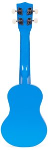 Multistore Gitara ukulele dla dzieci drewniana 4 struny nylonowe kostka do gry ECOTOYS EDUKAMP 6