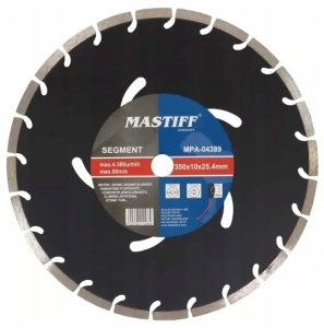 Mastiff Tarcza diamentowa MASTIFF 350x25,4 mm do betonu kostki cegły kamienia 2