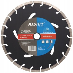 Mastiff Tarcza diamentowa MASTIFF 350x25,4 mm do betonu kostki cegły kamienia 3