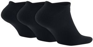 Nike Skarpetki Value No Show 3-Pack czarne roz. 42-46 (SX2554-1) 2