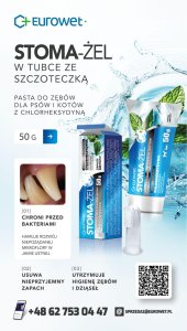 EUROWET EUROWET Stoma Żel 50 g + szczoteczka tubka 2
