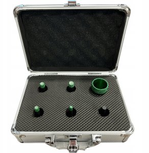 Wiertło Falon-Tech Zestaw otwornic diamentowych MMD 6-35 mm + adapter M14 + walizka 8