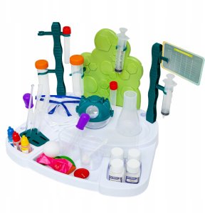 click4TOYS Laboratorium Chemiczne Dla Dzieci Stolik 30 Eksperymentów Kolorowa Piana 5