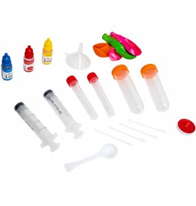 click4TOYS Laboratorium Chemiczne Dla Dzieci Stolik 30 Eksperymentów Kolorowa Piana 6