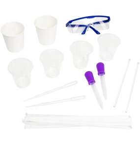 click4TOYS Laboratorium Chemiczne Dla Dzieci Stolik 30 Eksperymentów Kolorowa Piana 7