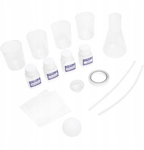 click4TOYS Laboratorium Chemiczne Dla Dzieci Stolik 30 Eksperymentów Kolorowa Piana 8